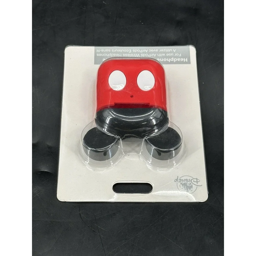 Disney Parks D-Tech Wireless Headphone Airpods Case MIckey Mouse‎ New
